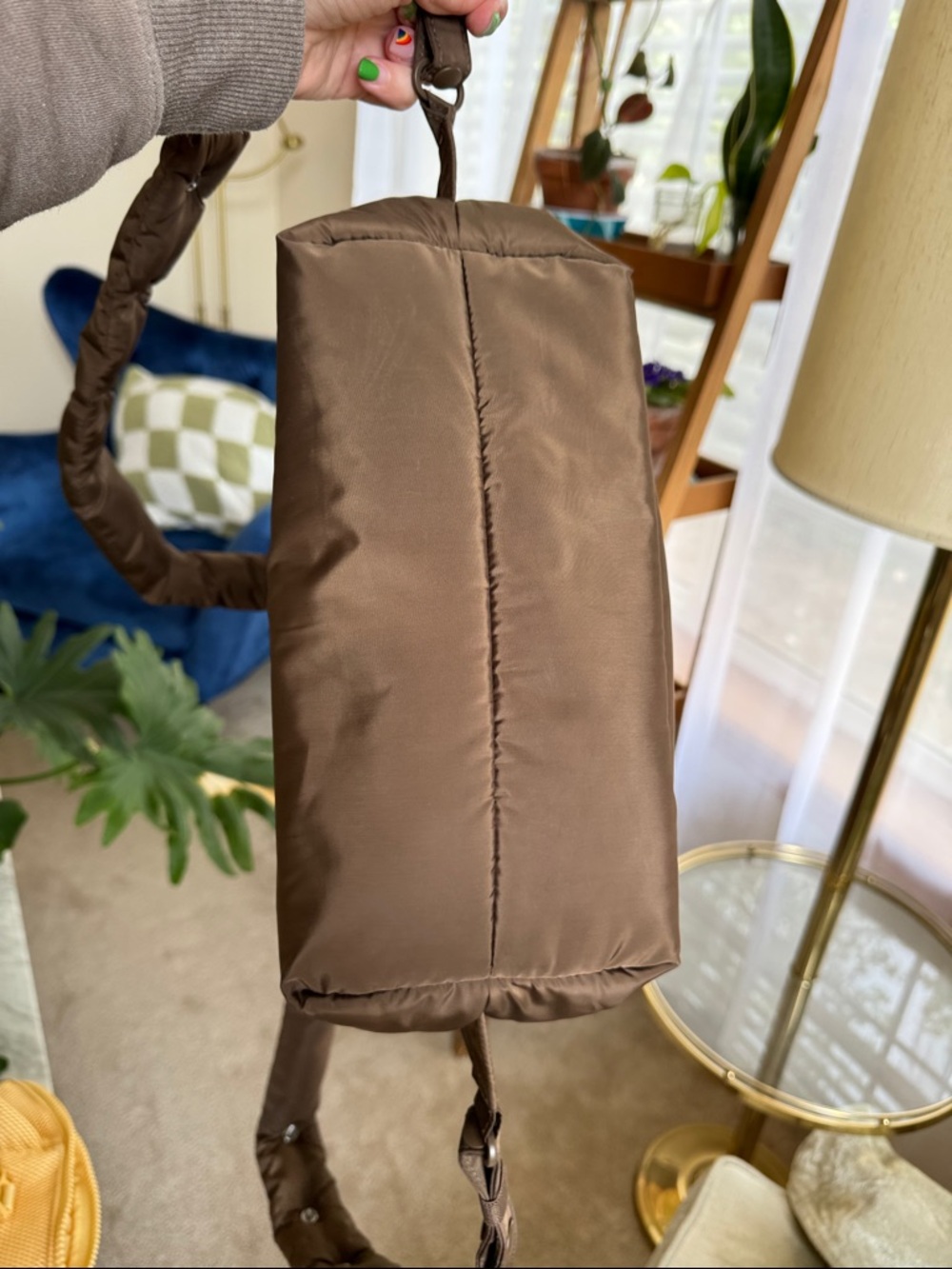 Dagne Dover Walker Backpack in Rye, Medium - Picture 6 of 11